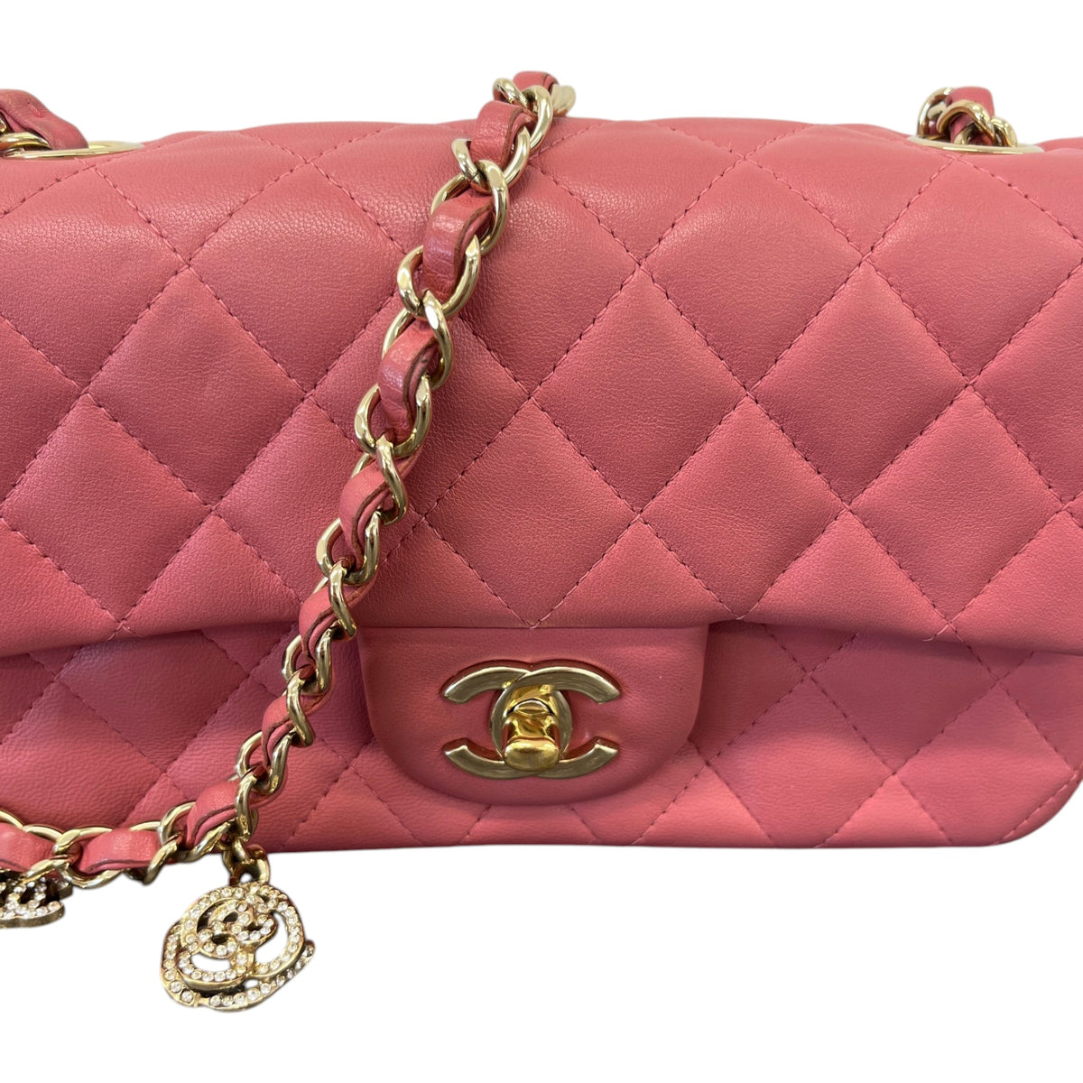 Women's Valentine Charms Mini Rectangular Flap Handbag Pink - Photo 12