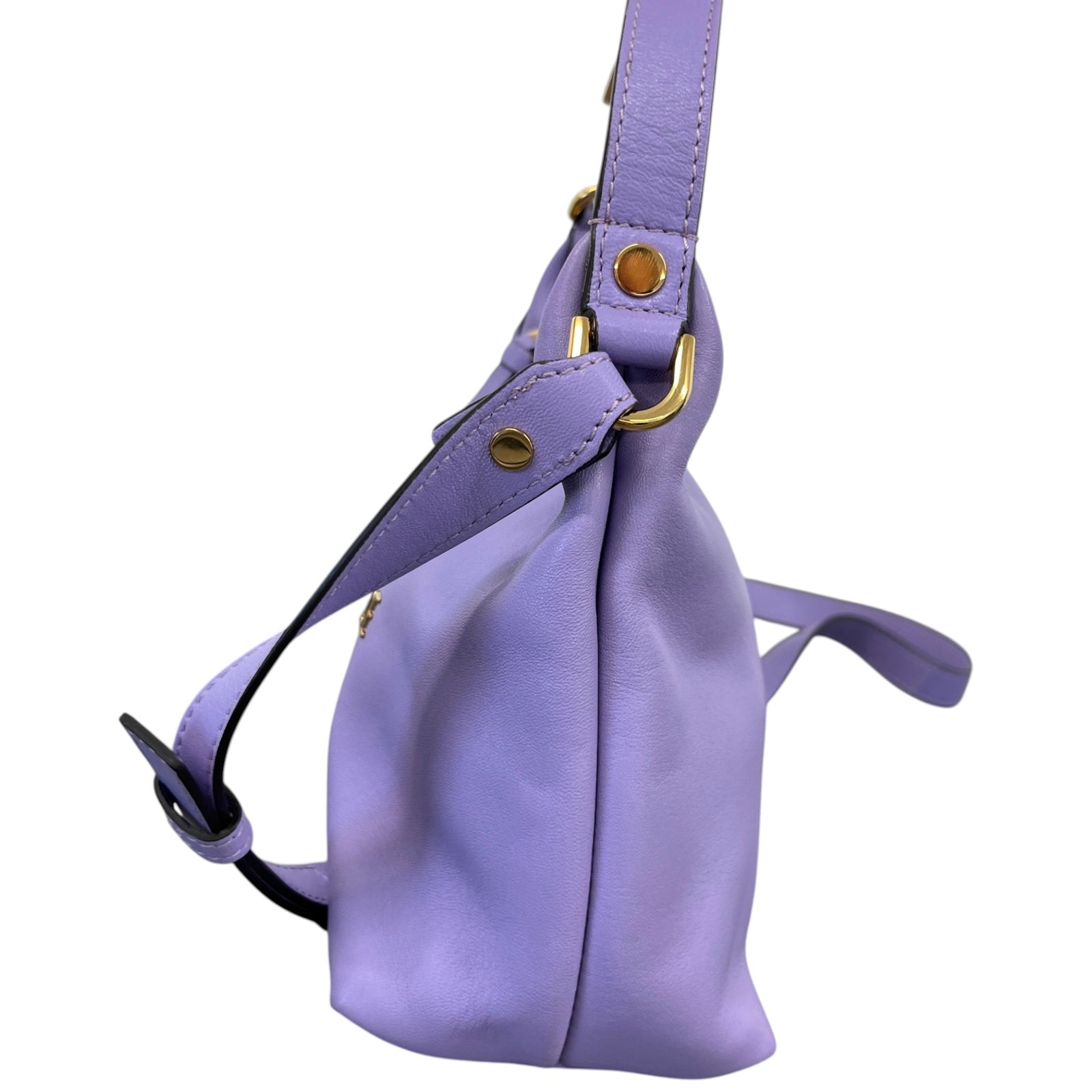 Women's Tag Hobo Handbag Purple - Photo 6