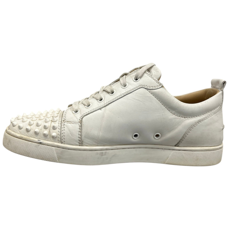 Men's Louis Junior Spikes Flat Low Trainers White Size UK 11 / EU 45