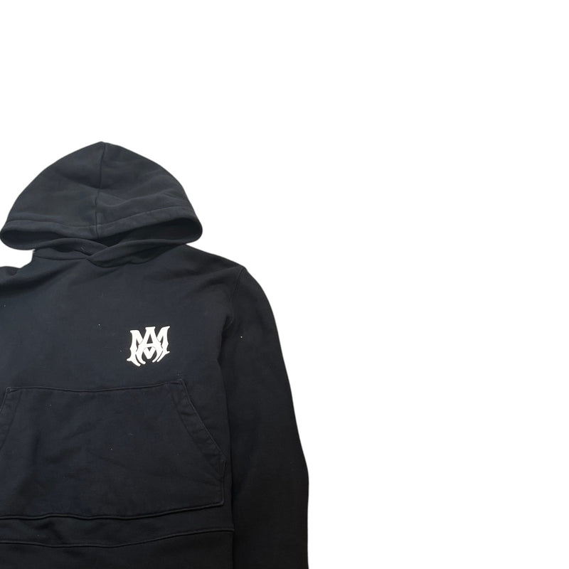 Men's Logo Print Hoodie Black Size L