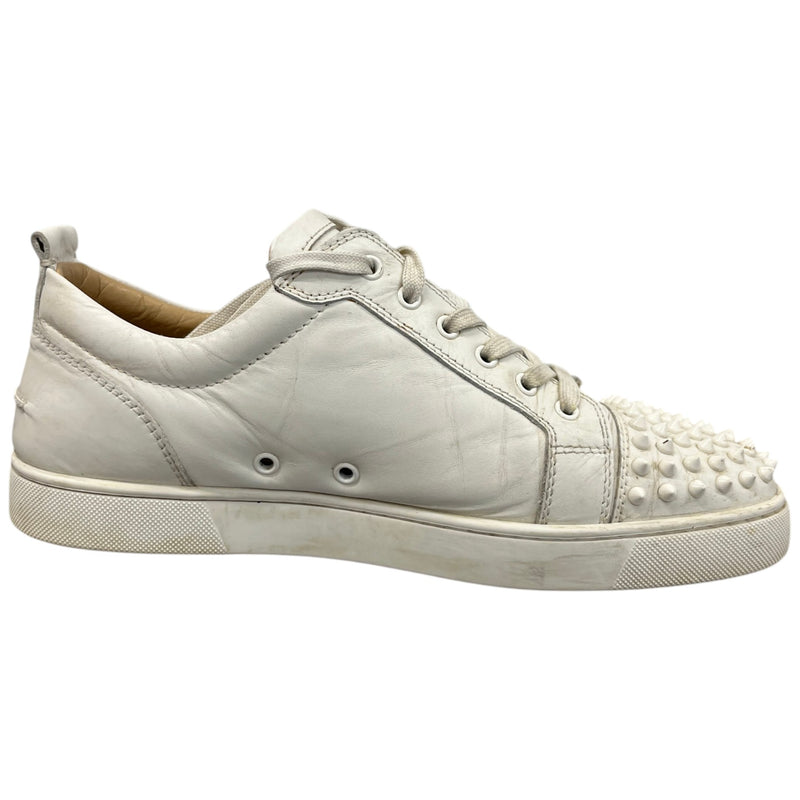 Men's Louis Junior Spikes Flat Low Trainers White Size UK 11 / EU 45