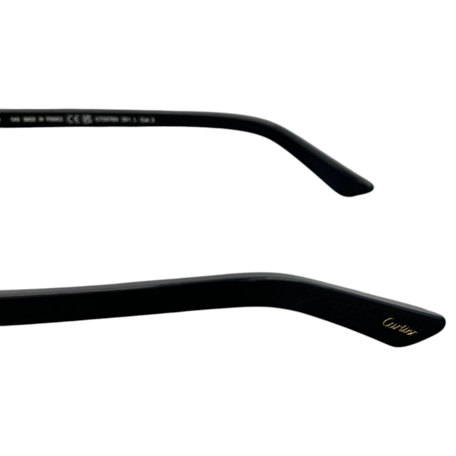 Men's Signature C Square-Frame Acetate Sunglasses Black - Photo 6