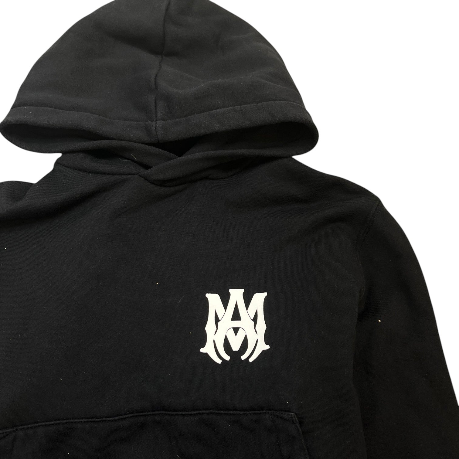Men's Logo Print Hoodie Black Size L - Photo 5
