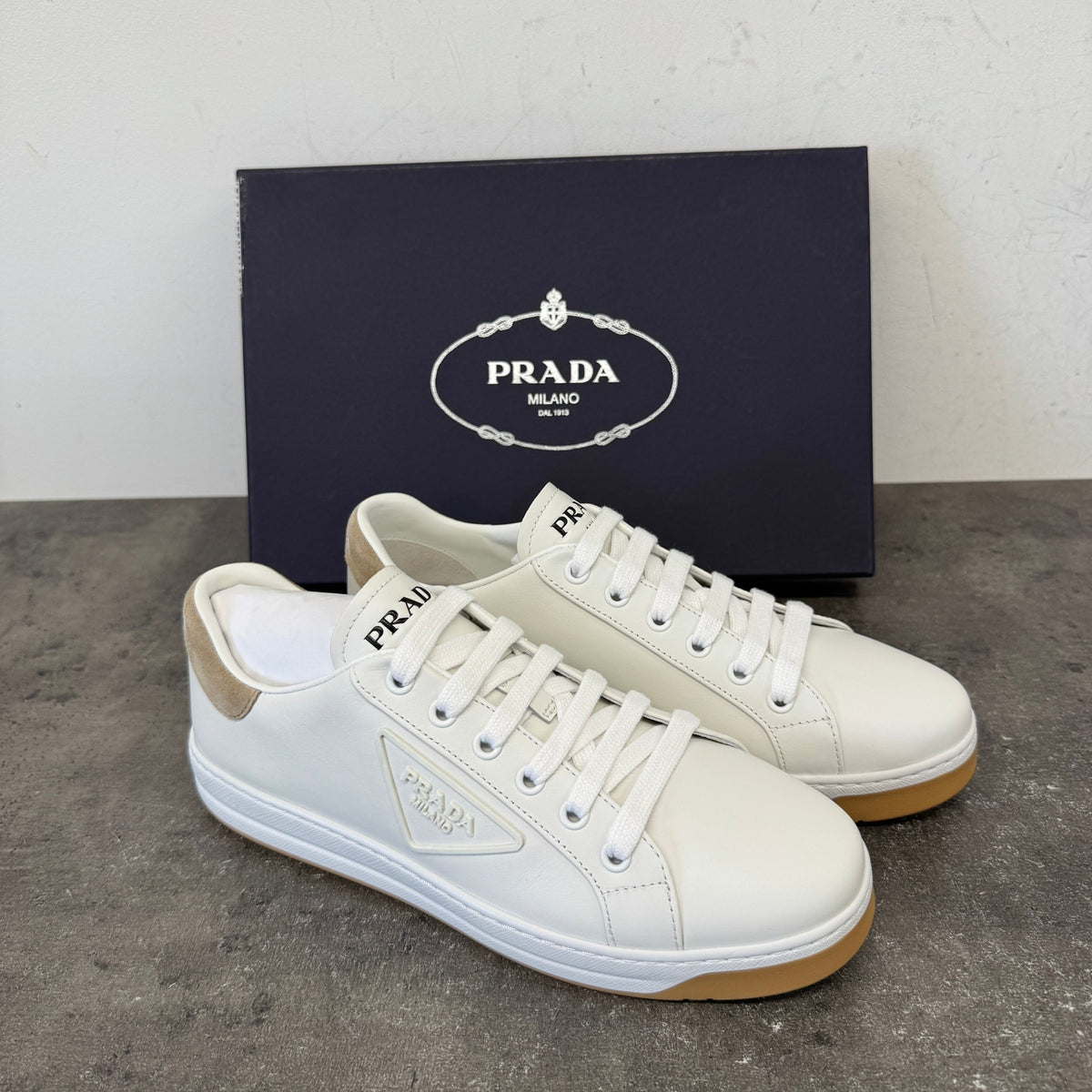 Women's Soft Scamosciato Low Trainers White Size UK 4.5 / EU 37.5 - Photo 10