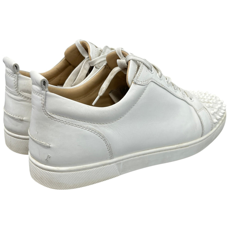 Men's Louis Junior Spikes Flat Low Trainers White Size UK 11 / EU 45