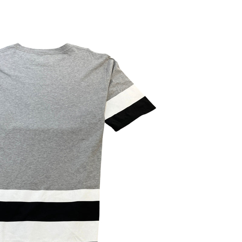 Men's Dysfunctional Bauhaus Oversized Number 16 T-Shirt Grey Size S