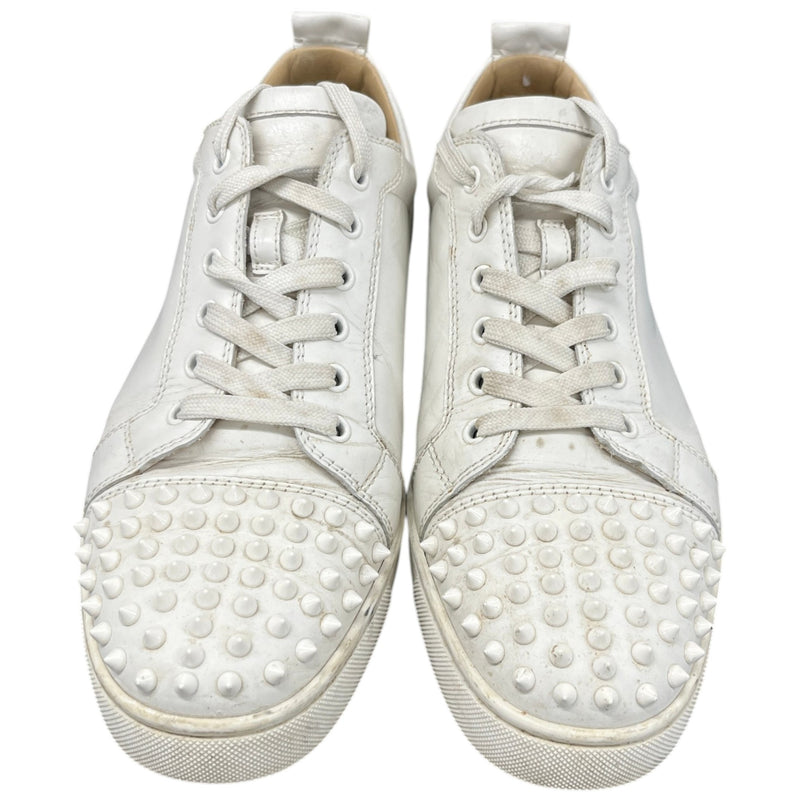 Men's Louis Junior Spikes Flat Low Trainers White Size UK 11 / EU 45
