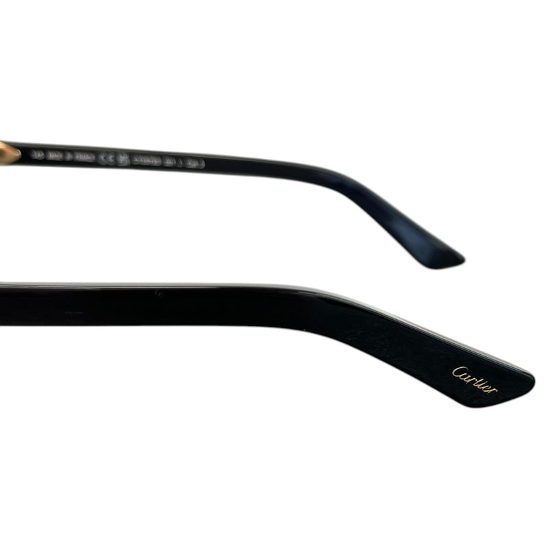 Men's Signature C Square-Frame Acetate Sunglasses Black