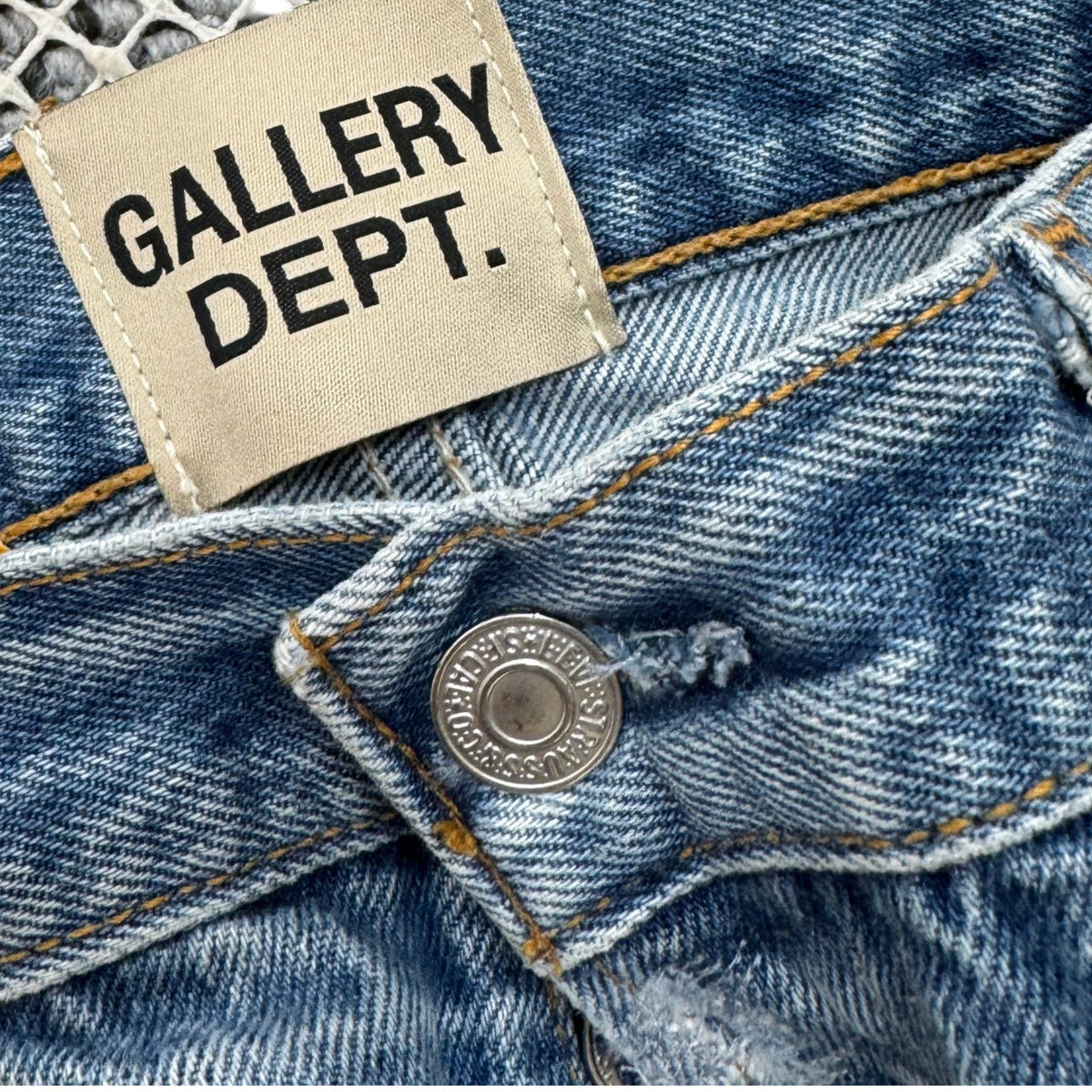 Men's Super G Patch Jeans Blue Size M / W32 - Photo 6