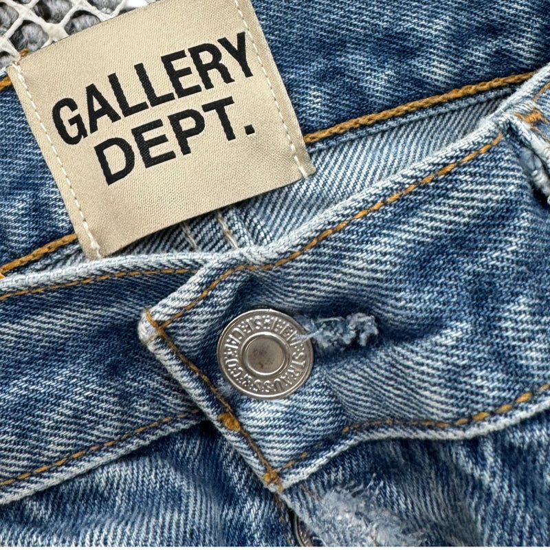 Men's Super G Patch Jeans Blue Size M / W32