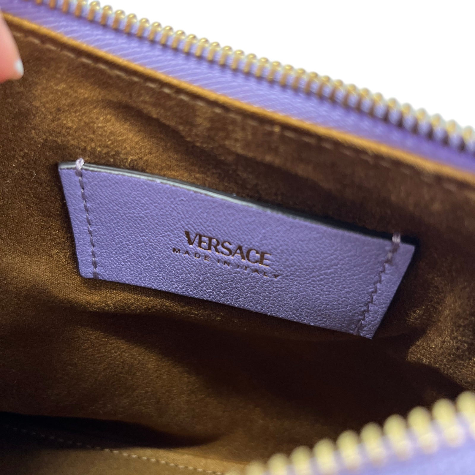 Women's Tag Hobo Handbag Purple - Photo 13