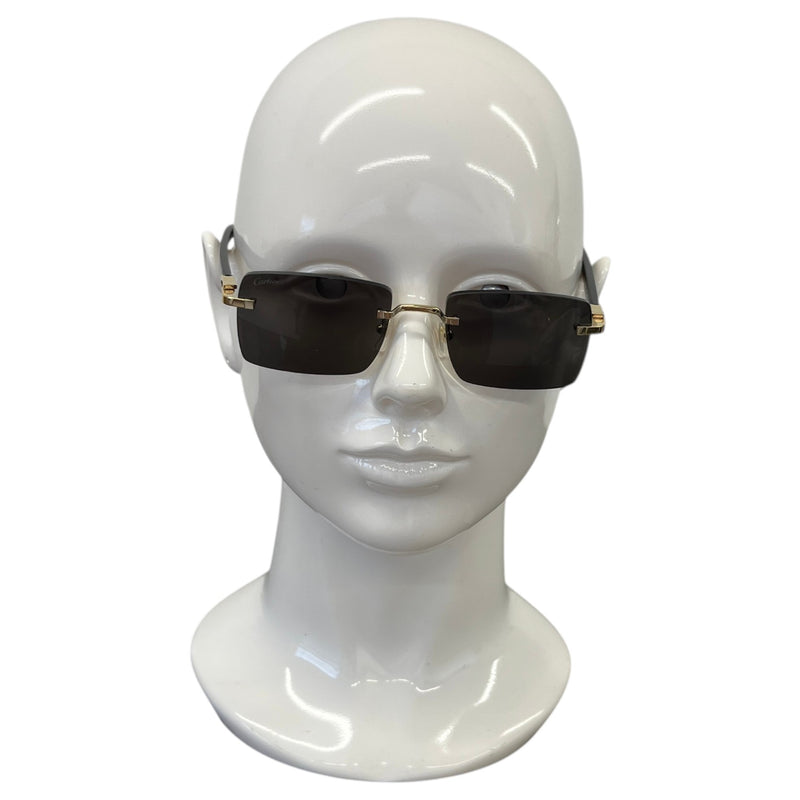 Men's Signature C Square-Frame Acetate Sunglasses Black
