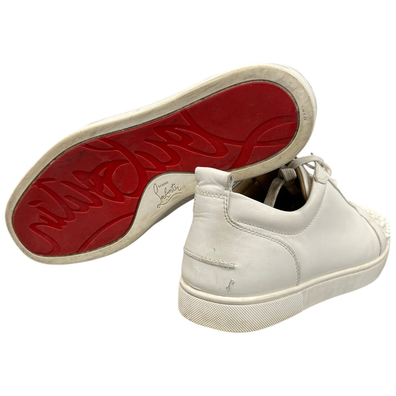 Men's Louis Junior Spikes Flat Low Trainers White Size UK 11 / EU 45