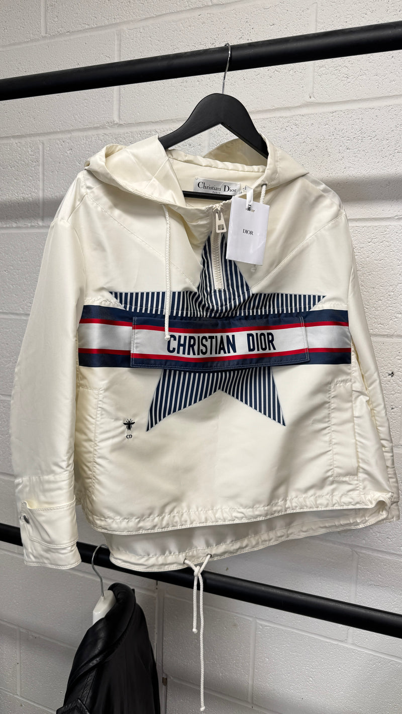 Women's Dioralps Anorak Jacket White Size XS