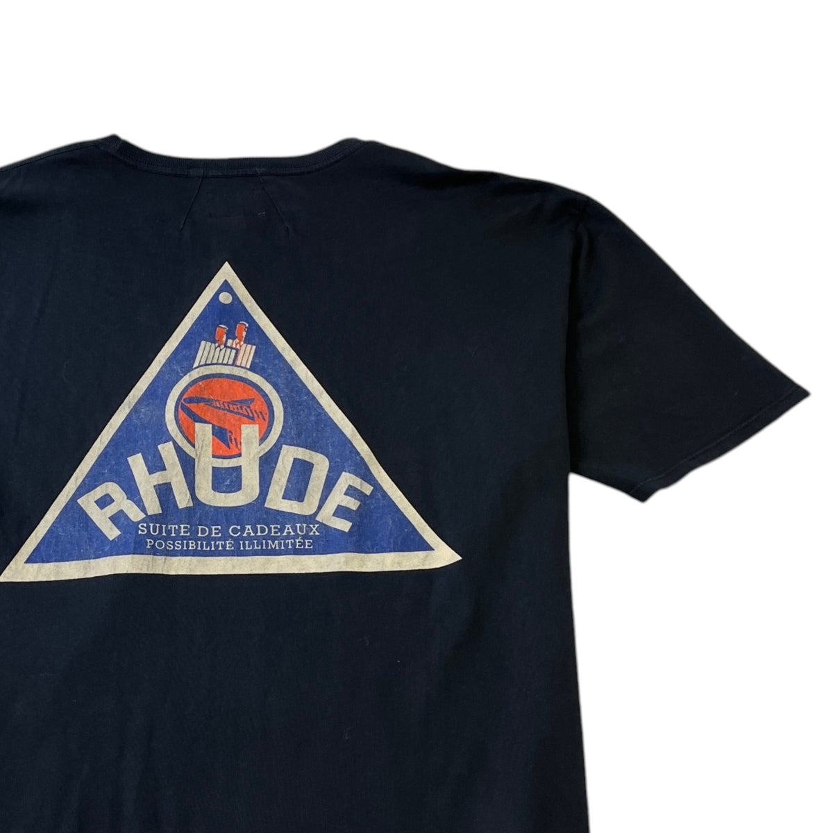 Men's Cadeux Sundry T-Shirt Navy Size L - Photo 4