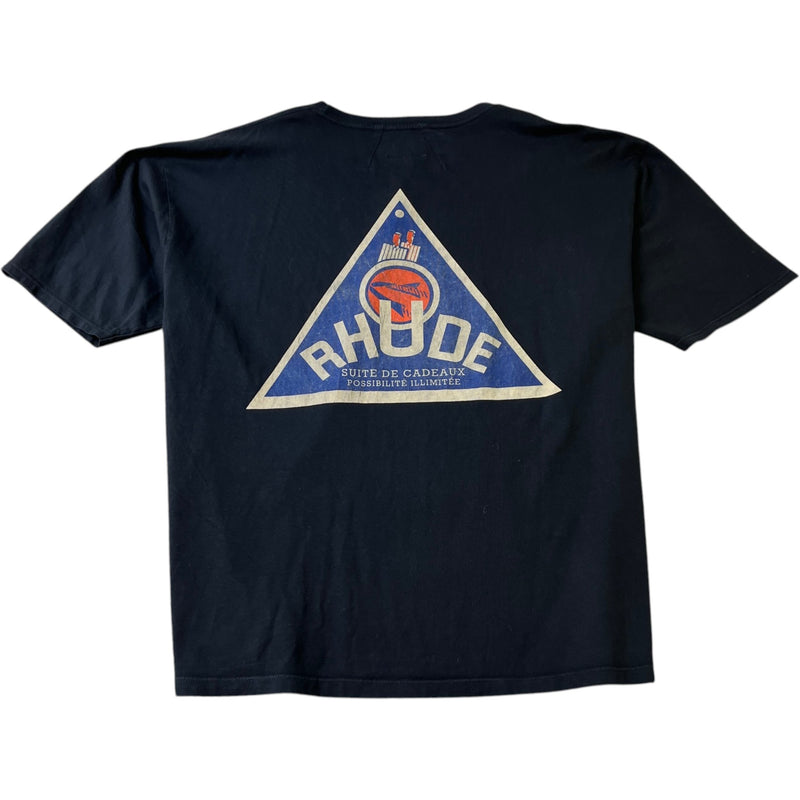 Men's Cadeux Sundry T-Shirt Navy Size L