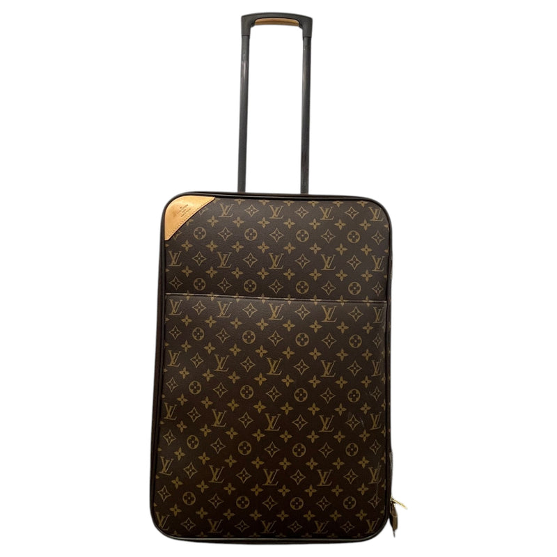 Men's Monogram Pegase 55 Suitcase Brown