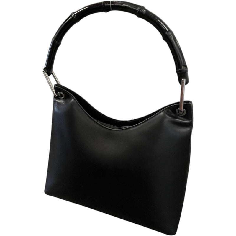 Women's Bamboo Hobo Bag Black