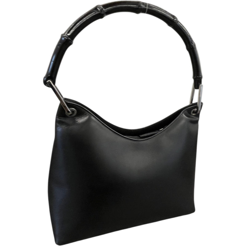 Women's Bamboo Hobo Bag Black