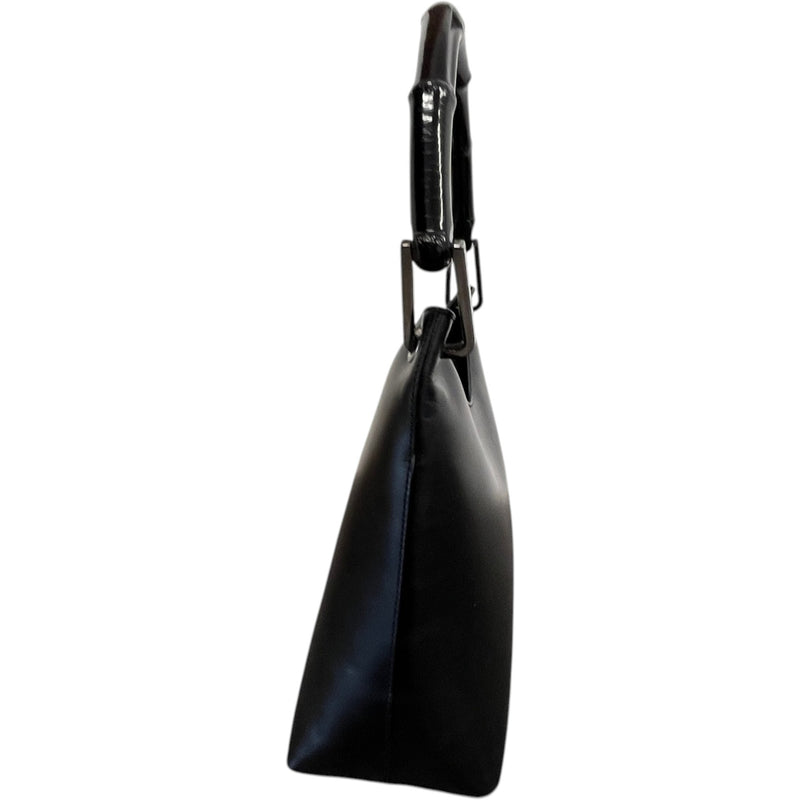 Women's Bamboo Hobo Bag Black