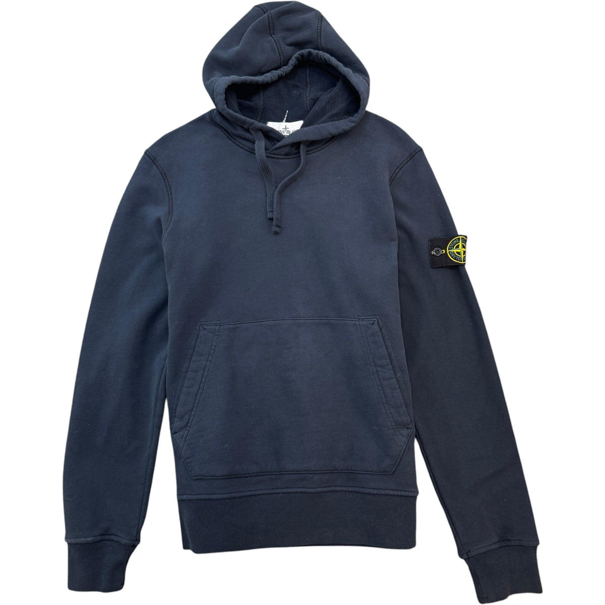 Men's Applique Logo Hoodie Navy Size S - Photo 1