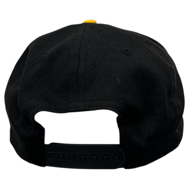 Men's Embroidered Logo Cap Black