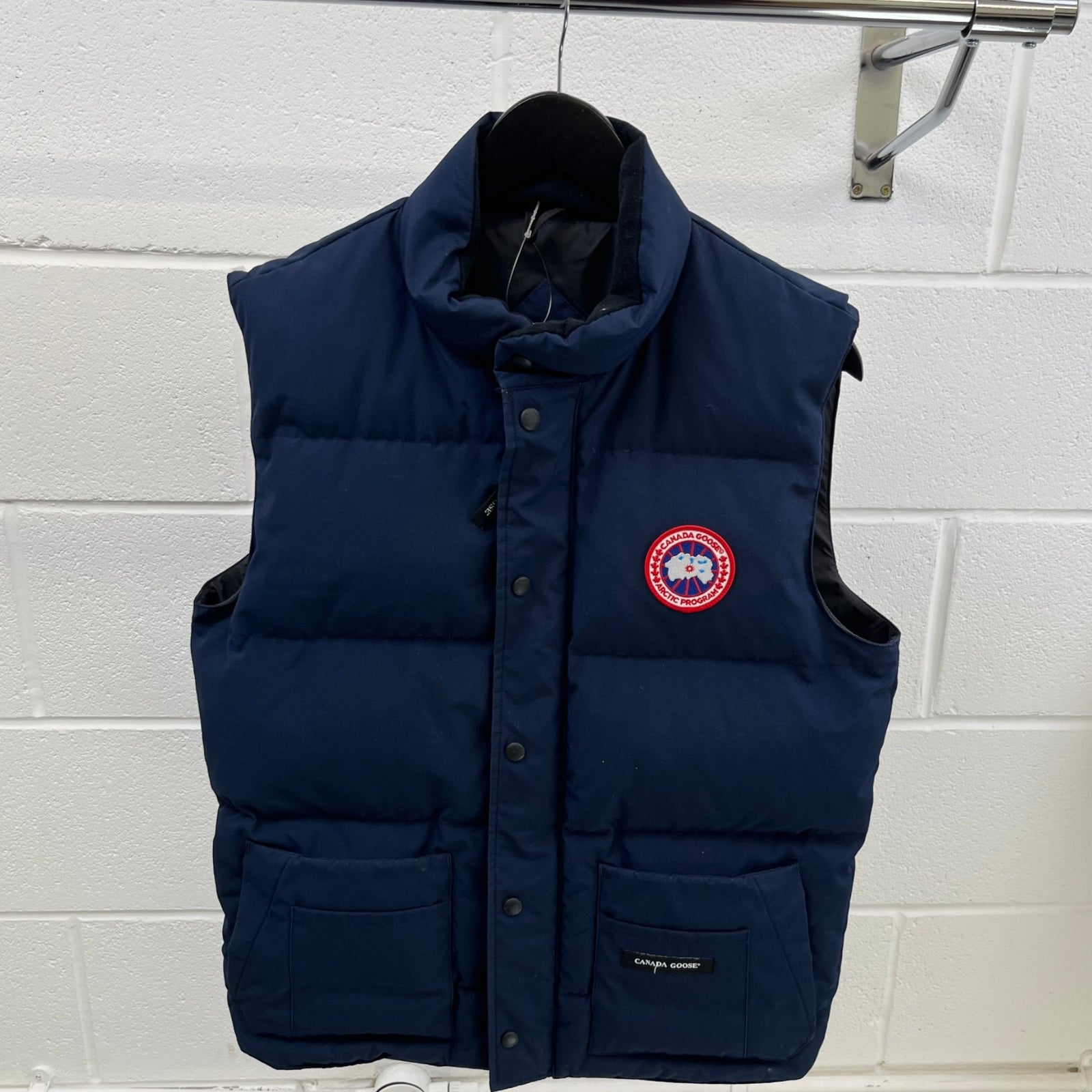 Men's Freestyle Gilet Navy Size M - Photo 8