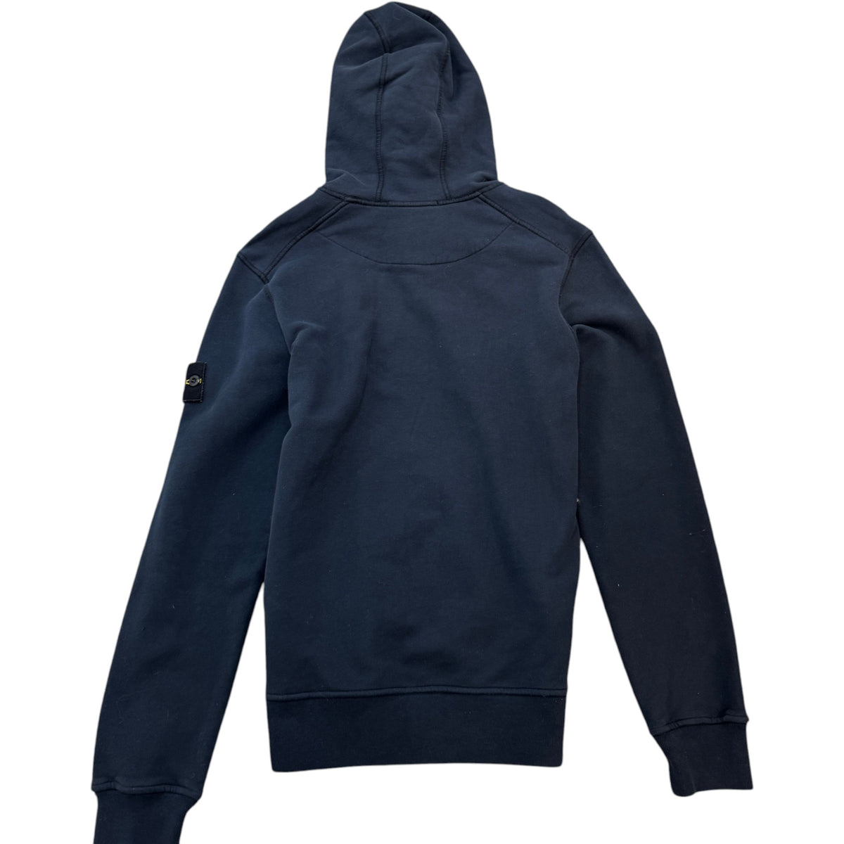 Men's Applique Logo Hoodie Navy Size S - Photo 2