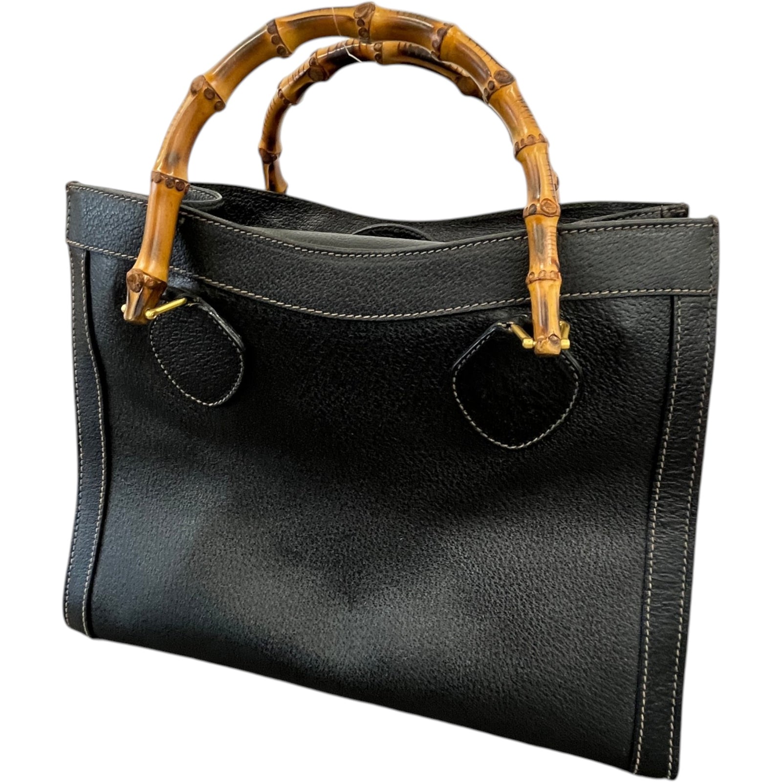Women's Bamboo Diana Bag Black - Photo 4