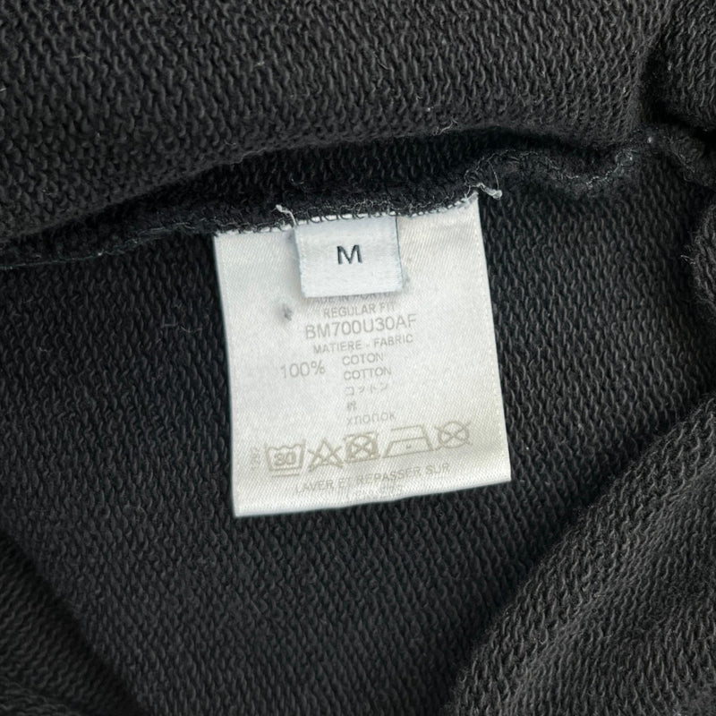 Men's Distressed Logo Sweatshirt Black Size M