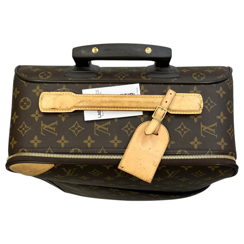 Men's Monogram Pegase 55 Suitcase Brown