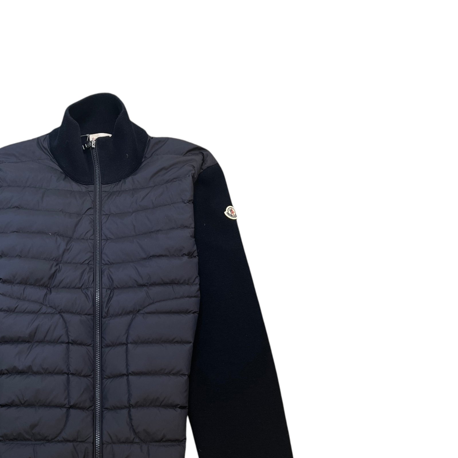 Men's Cardigan Tricot Jacket Navy Size L - Photo 3