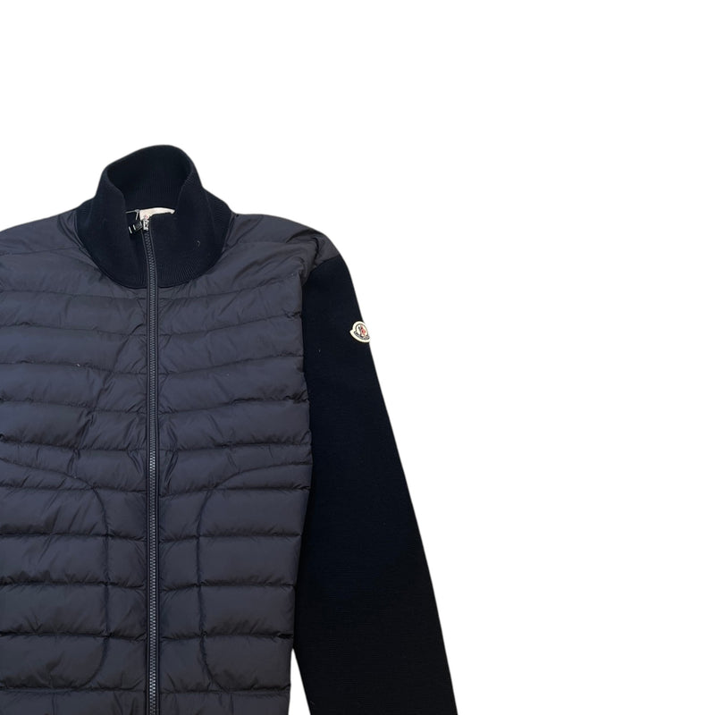 Men's Cardigan Tricot Jacket Navy Size L