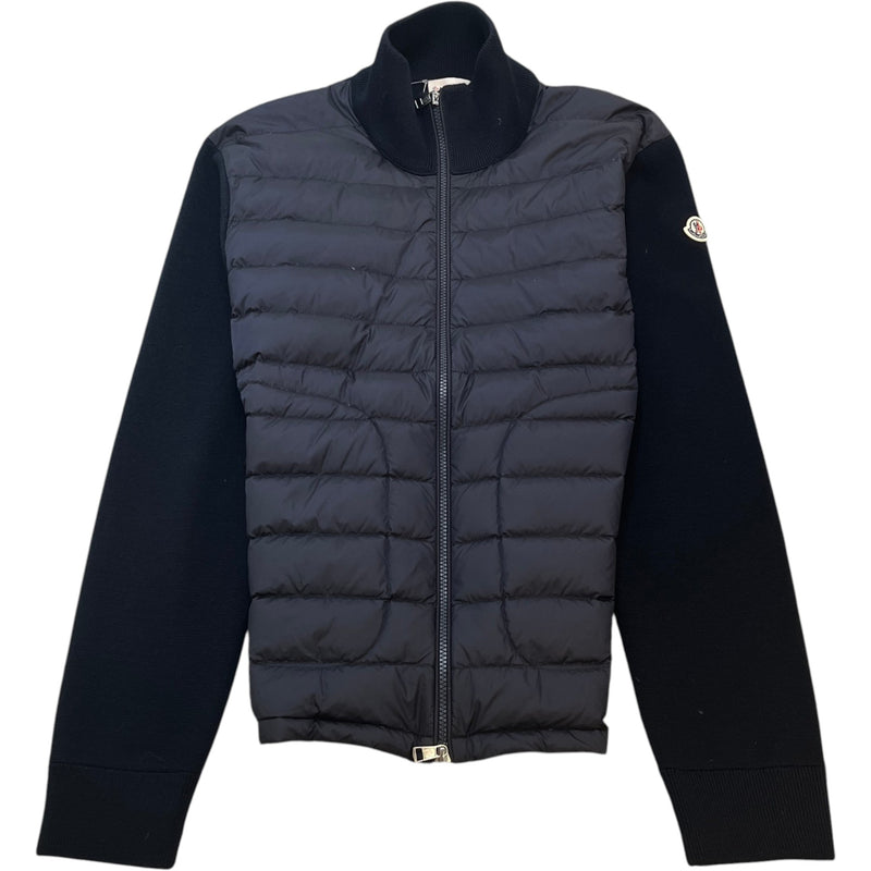 Men's Cardigan Tricot Jacket Navy Size L