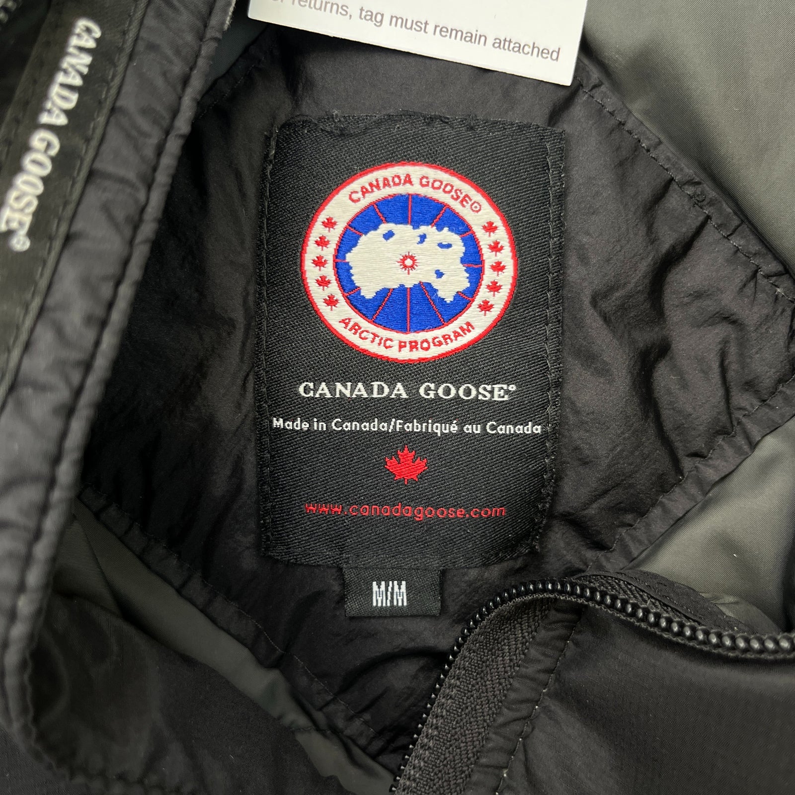Men's Brookvale Down Jacket Black Size M - Photo 7