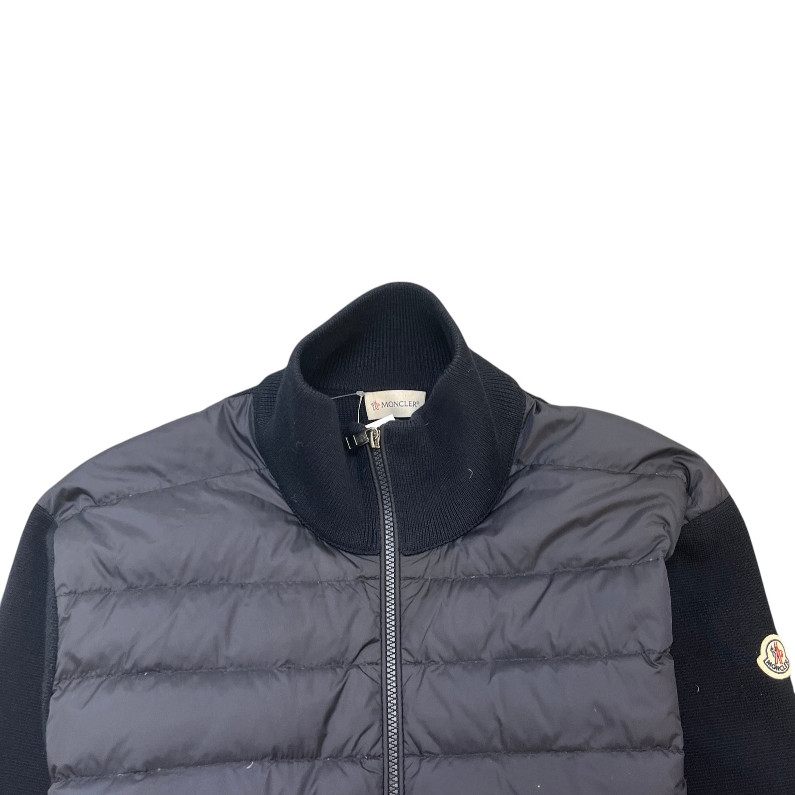 Men's Cardigan Tricot Jacket Navy Size L - Photo 5