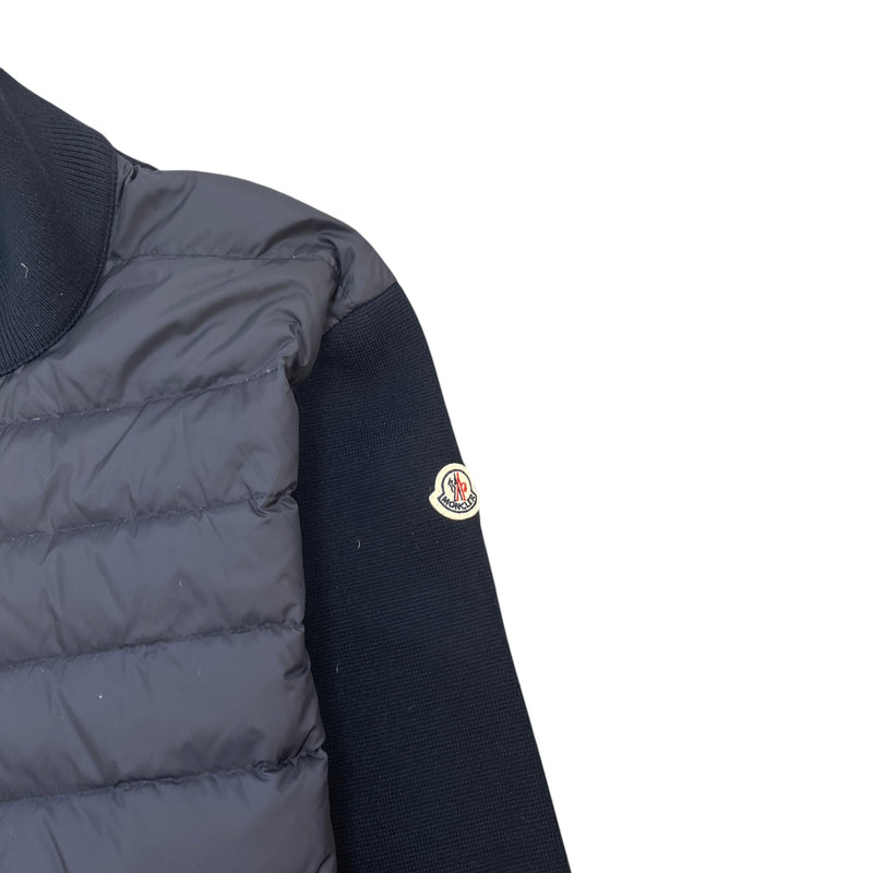 Men's Cardigan Tricot Jacket Navy Size L