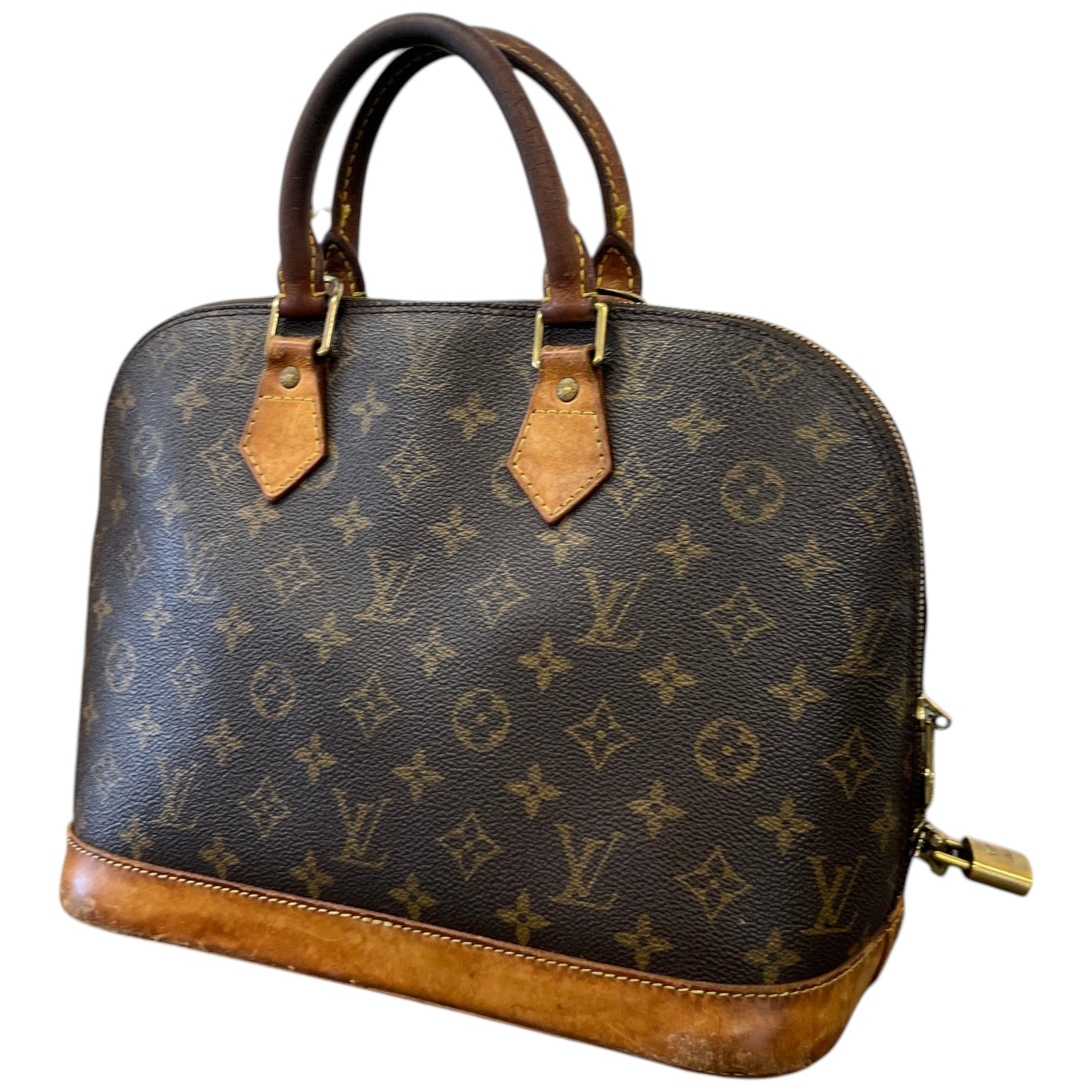 Women's Monogram Alma Pm Bag Brown - Photo 5