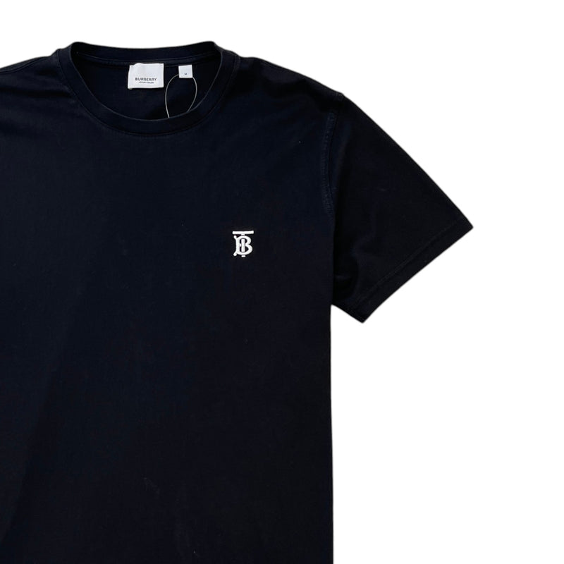 Men's Embroidered Logo T-Shirt Black Size M