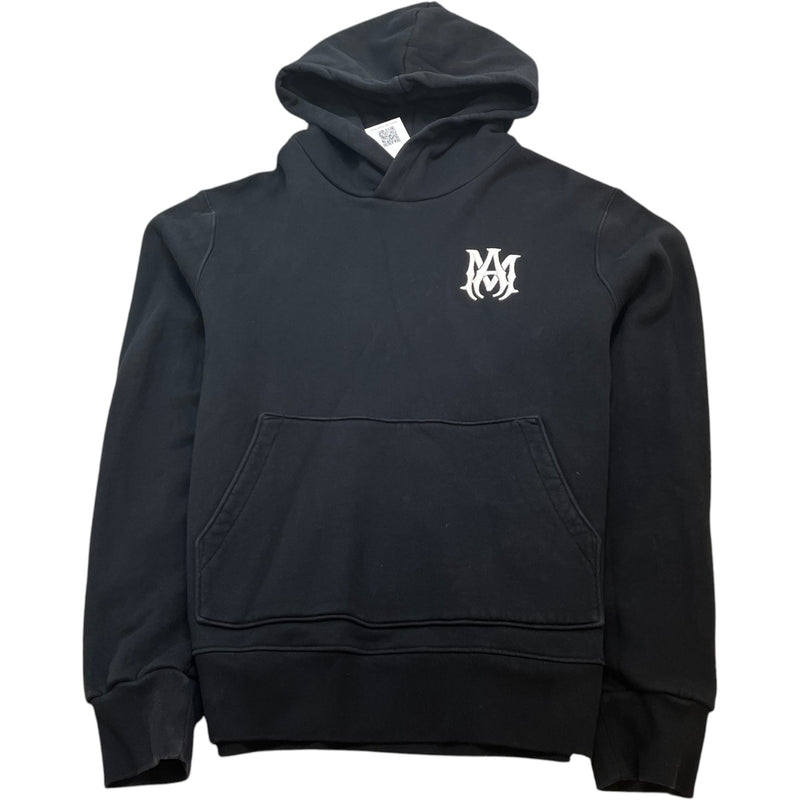 Men's Embroidered Logo Hoodie Black Size XXL