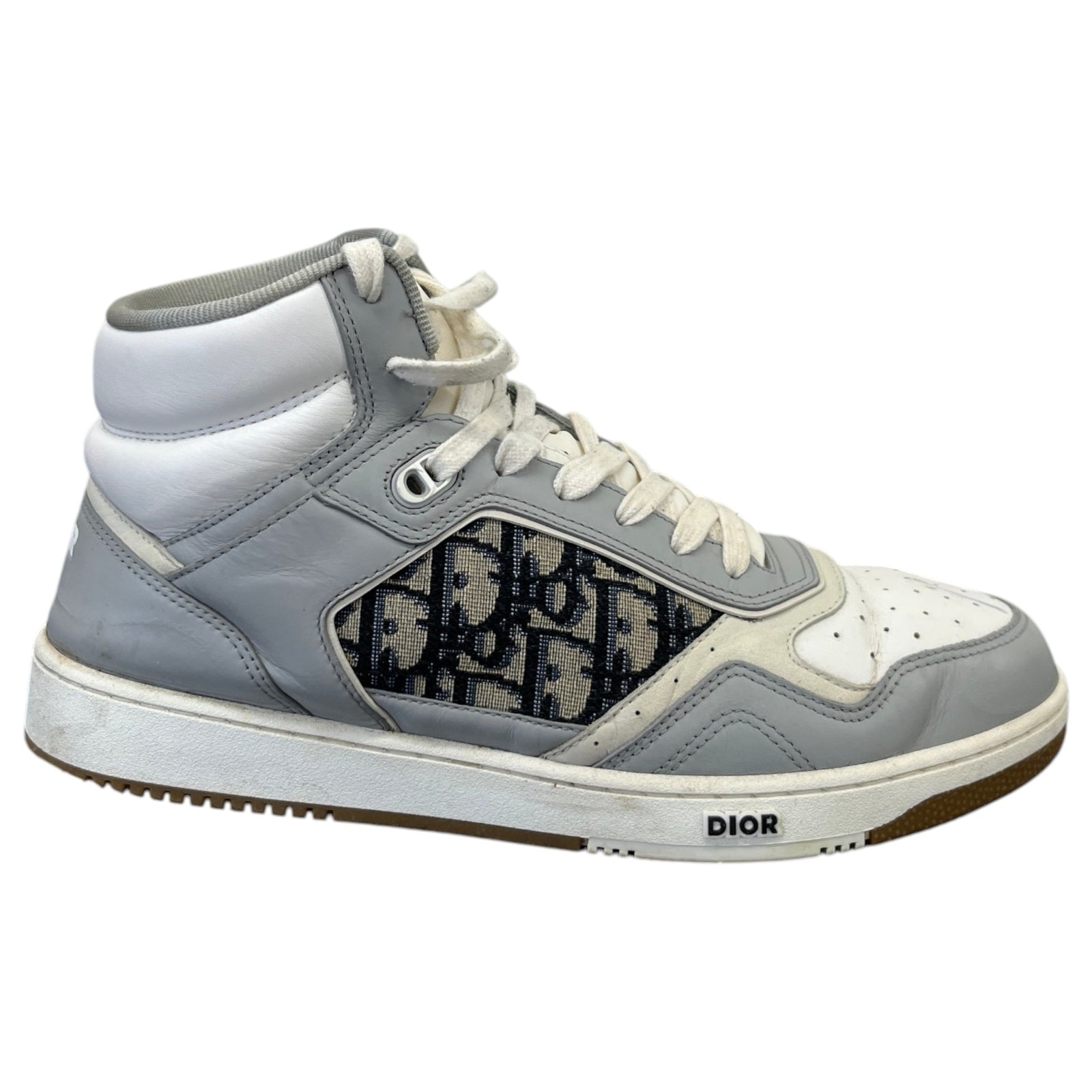 Men's B27 Oblique High Trainers White Size UK 10 / EU 44 - Photo 1