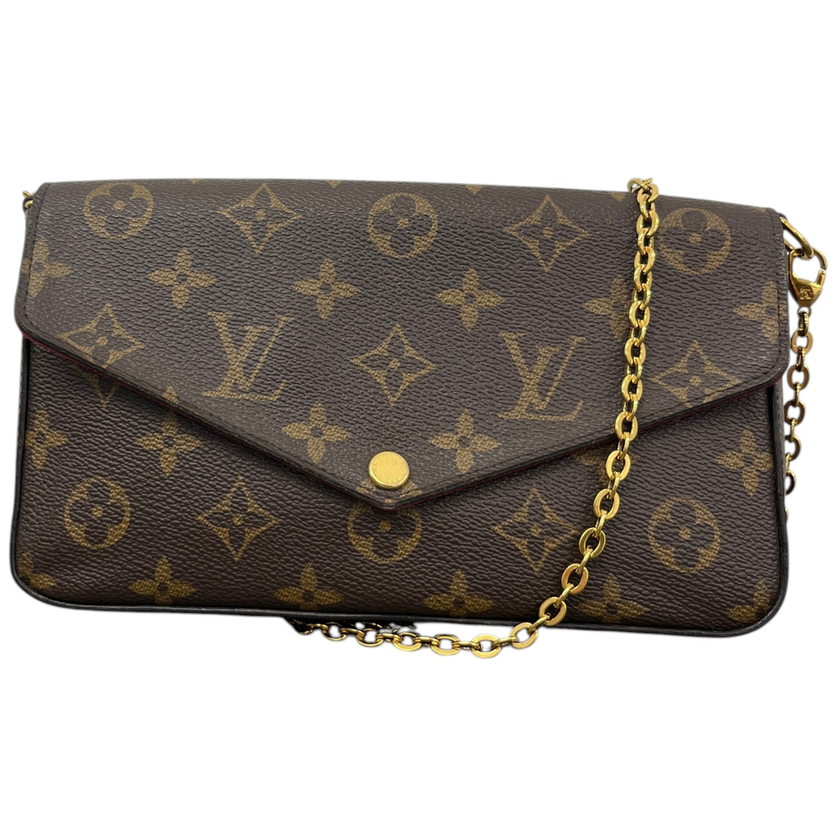 Women's Monogram Félicie Pochette Crossbody Bag Brown - Photo 3