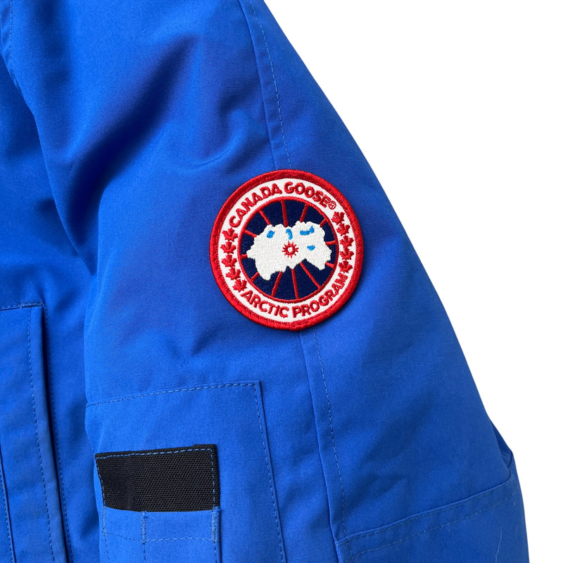 Men's Chilliwack Bomber Down Jacket Blue Size XXL