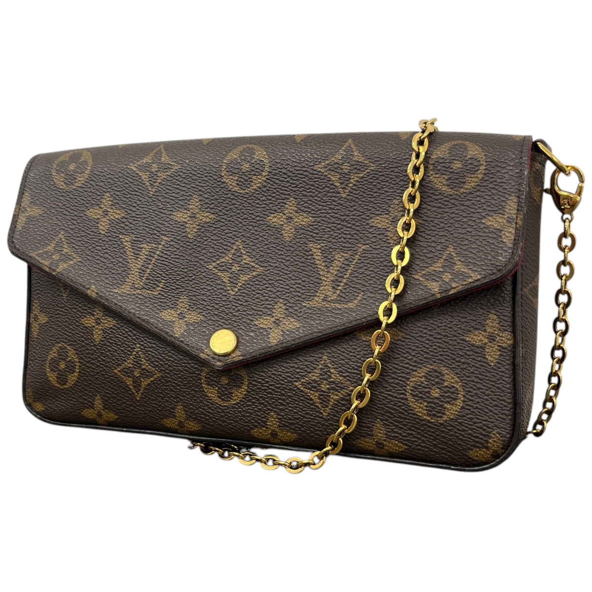 Women's Monogram Félicie Pochette Crossbody Bag Brown - Photo 6
