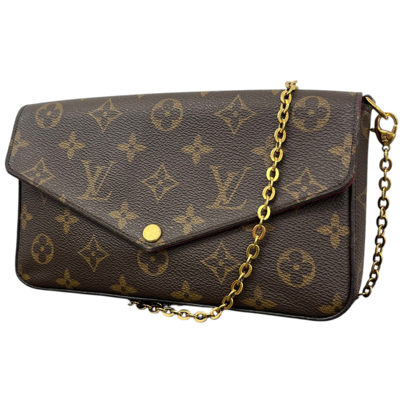 Women's Monogram Félicie Pochette Crossbody Bag Brown