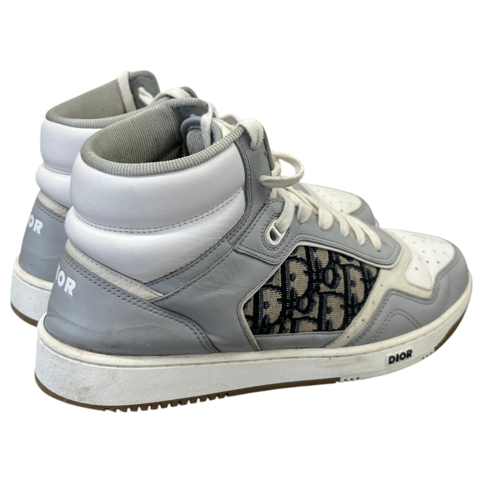 Men's B27 Oblique High Trainers White Size UK 10 / EU 44 - Photo 8