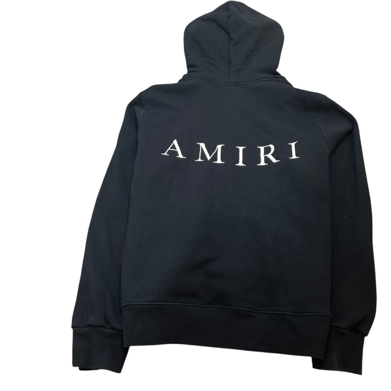 Men's Embroidered Logo Hoodie Black Size XXL