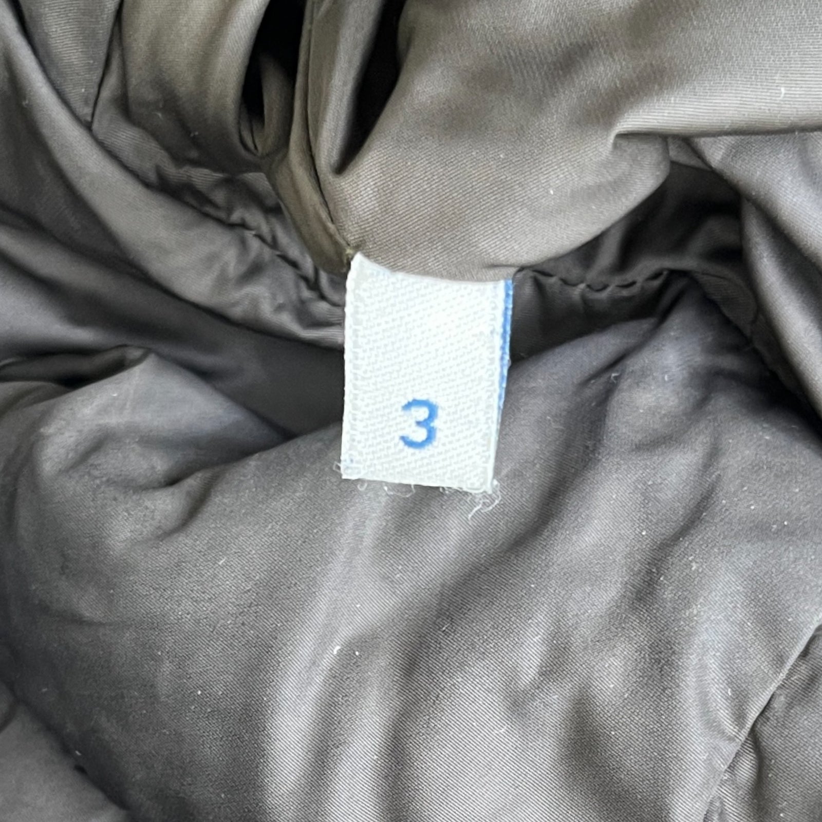 Women's Gene Down Jacket Khaki Size 3 / UK 14 - Photo 8