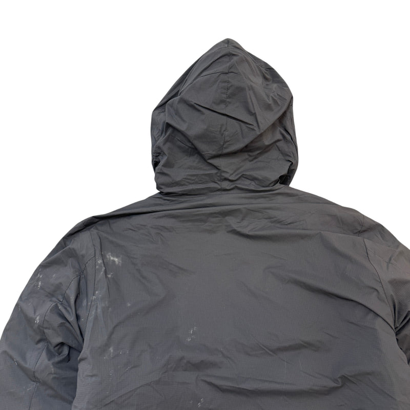 Men's Lodge Hoody Down Jacket Black Size M