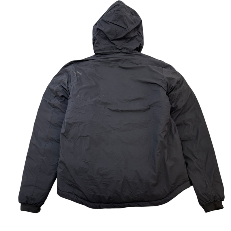Men's Lodge Hoody Down Jacket Black Size M